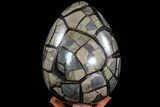 Septarian Dragon Egg Geode - Removable Section #78539-2